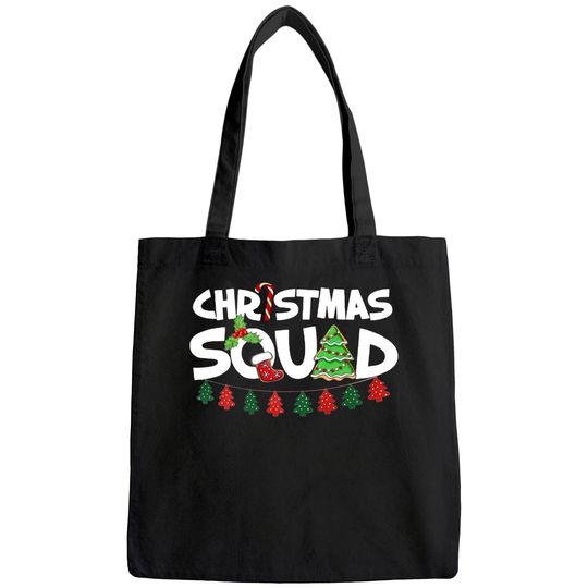 Discover Christmas Squad Funny Xmas Tree Bags