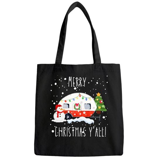 Discover Merry Christmas Y'all Camper Bags