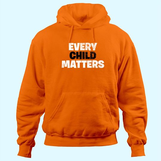Discover Every Child Matters Awareness  Men's Hoodie Wear Orange