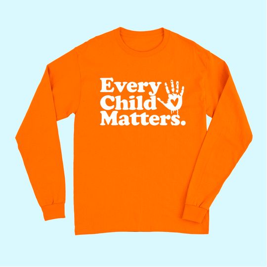 Discover Every Child Matters Orange day for Unity day Teacher 2021 Long Sleeves