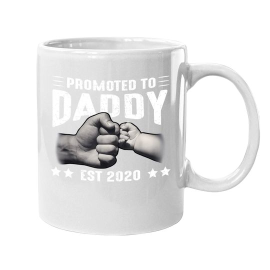 Discover Expecting New Dad Gift Soon To Be Promoted To Daddy 2020 Coffee  mug