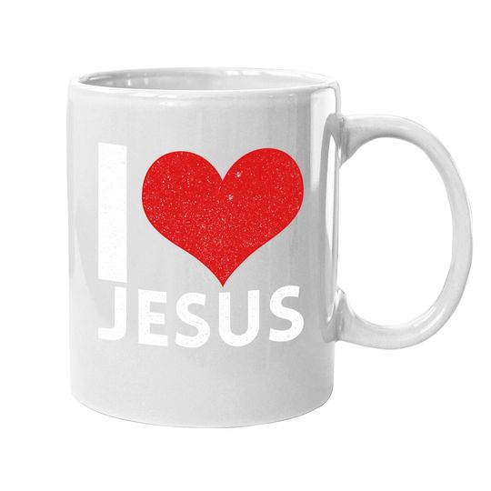 Discover I Love Jesus Coffee Mug