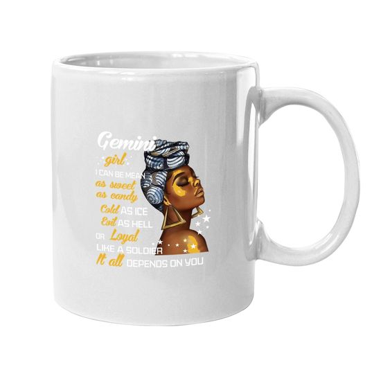 Discover Birthday Gift Gemini Girl May Or June Coffee Mug