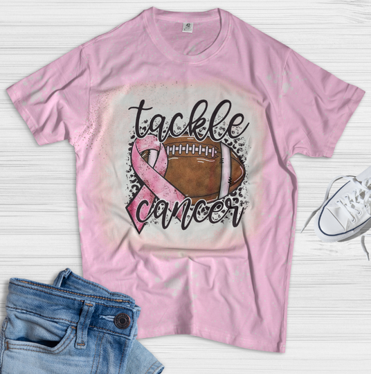 Discover Tackle Cancer Pink October T-shirt