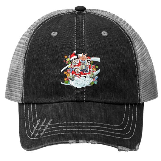 Discover Dragon Ball Merry Chrismas Classic Trucker Hats