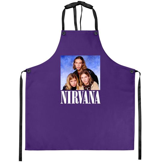 Discover Nirvana Band Aprons
