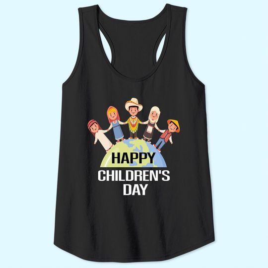 Discover Universal Children's Day Tank Tops