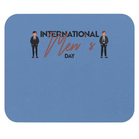 Discover International Men's Day Mouse Pads