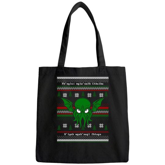 Discover Cthulhu Cultist Christmas Bags
