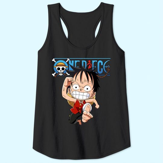 Discover Monkey D.Luffy One Piece Tank Tops