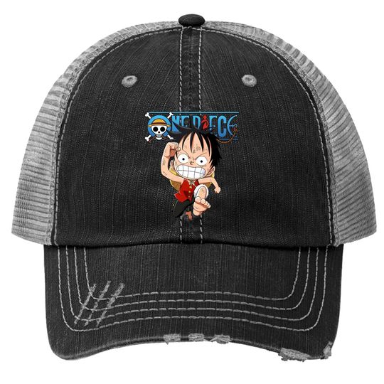 Discover Monkey D.Luffy One Piece Trucker Hats