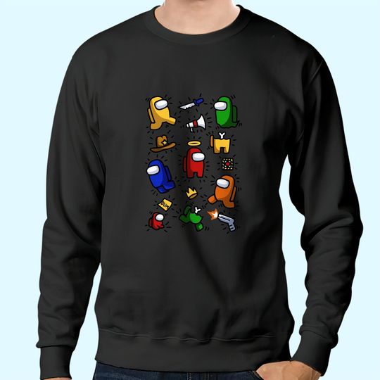 Discover Among Us Haring Sweatshirts