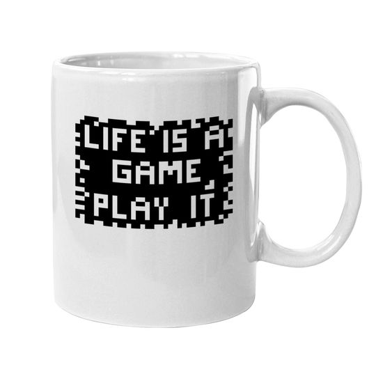 Discover Life Is A Game Play It Mugs