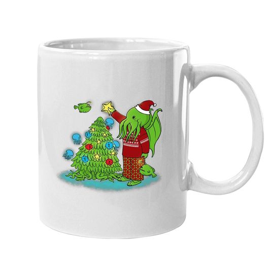 Discover Cthulhu Christmas Tree Mugs