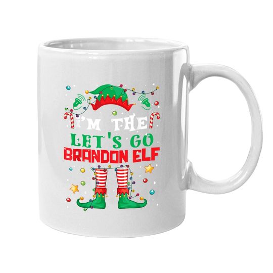 Discover Nice I'm The Brandon ELF Christmas Mugs