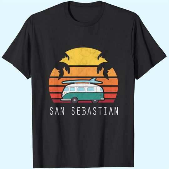 Discover San Sebastian Spain Espana Souvenir Vacation Travel Gifts T-Shirt