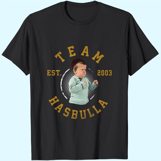 Discover Team MMA Hasbulla Fight Meme Customized Handmade T-Shirt
