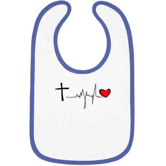 Discover Nqy Christian Love Embroidery Short-sleeve Fashion Baby Bib