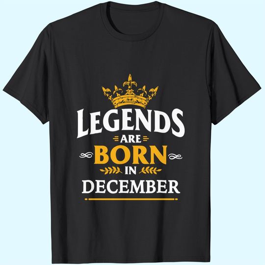 Discover Kings Are Born In December T-Shirt