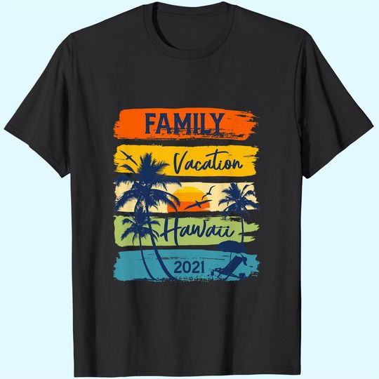 Discover Hawaii Hawaiian Shirt Family Vacation Matching Group T-Shirt