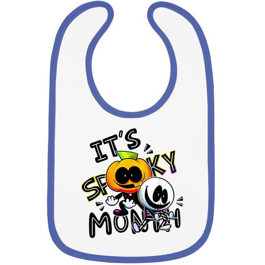 Discover Spooky Month Retro Sand Pump It's Spooky Montht-baby Bib Baby Bib