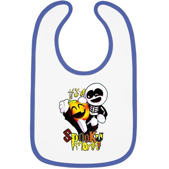 Discover It's A Spooky Month Sand Pump Baby Bib
