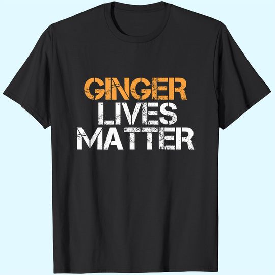 Discover Ginger Lives Matter Red Head T-Shirt