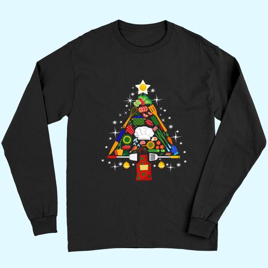 Discover Merry Chef-Mas tree Long Sleeves