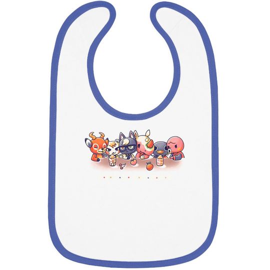 Discover Villagers Animal Crossing Bibs