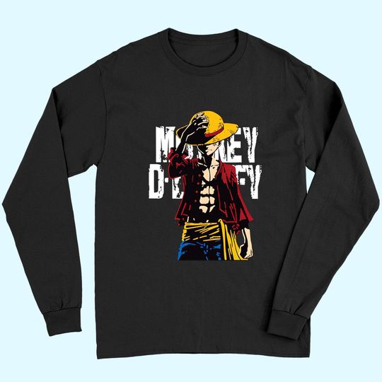Discover Anime One Piece Monkey D.Luffy Long Sleeves