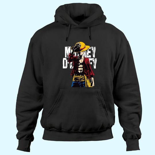 Discover Anime One Piece Monkey D.Luffy Hoodies