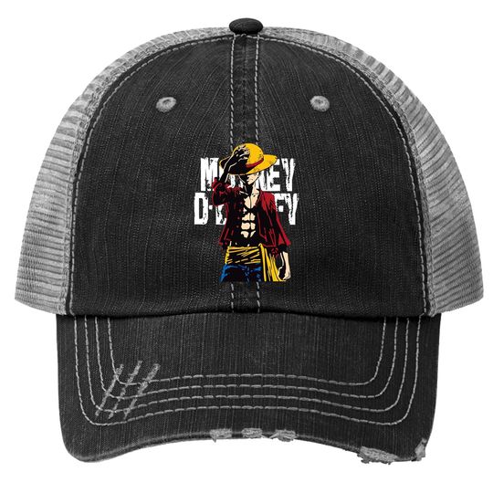 Discover Anime One Piece Monkey D.Luffy Trucker Hats