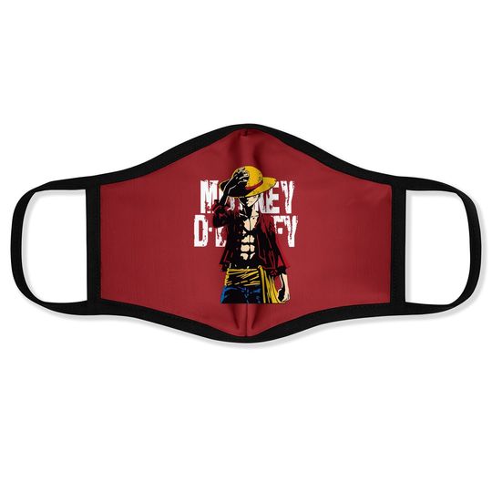 Discover Anime One Piece Monkey D.Luffy Face Masks