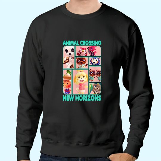 Discover Animal Crossing New Horizons Group Sweatshirts