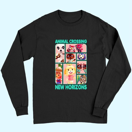 Discover Animal Crossing New Horizons Group Long Sleeves