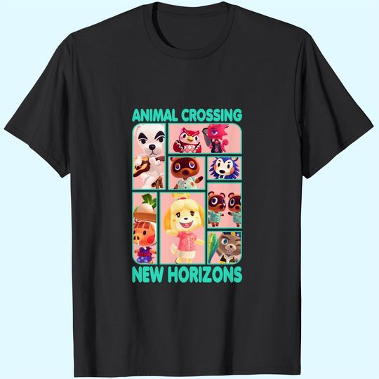 Discover Animal Crossing New Horizons Group T-Shirts