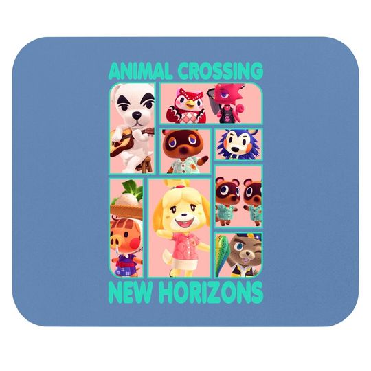 Discover Animal Crossing New Horizons Group Mouse Pads
