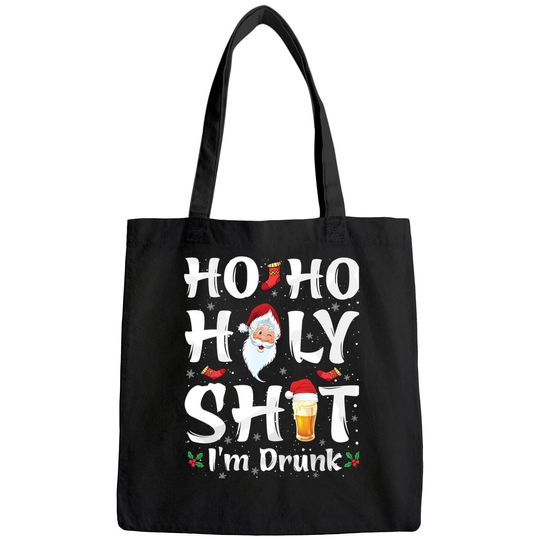 Discover Ho Ho Holy Shit I'm Drunk Santa Bags