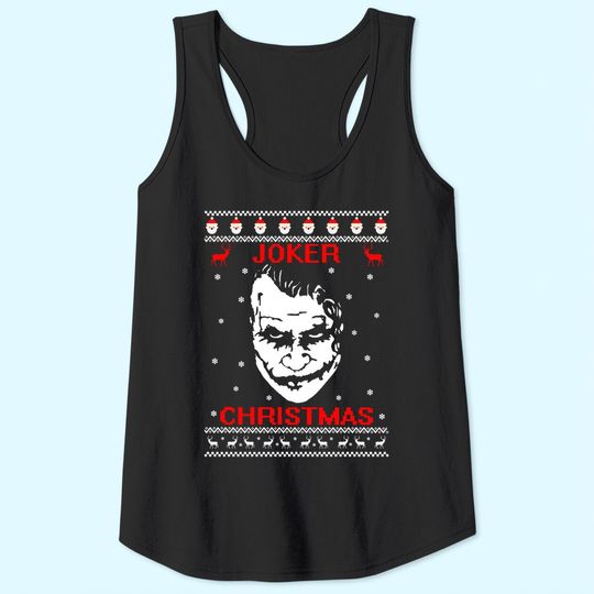Discover Joker Christmas Tank Tops