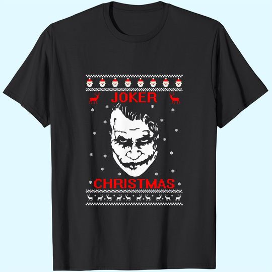 Discover Joker Christmas T-Shirts