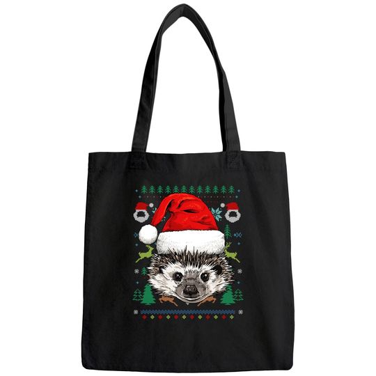 Discover Hedgehog Ugly Christmas Santa Bags