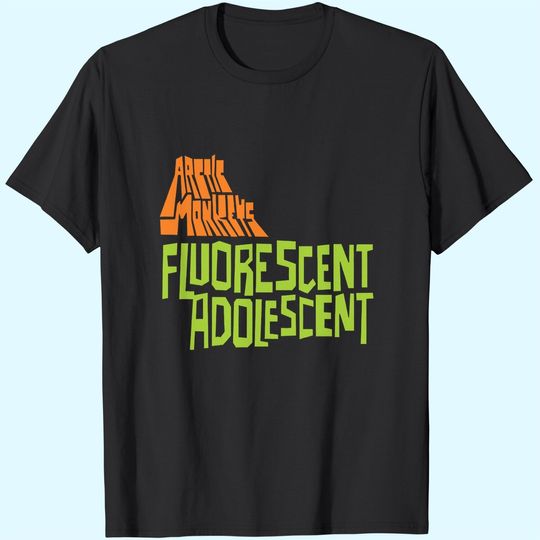 Discover Arctic Monkeys Fluorescent Adolescent T-Shirt