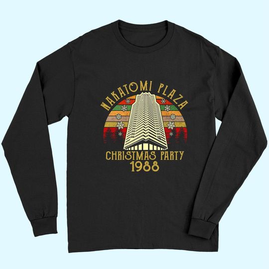 Discover Die Hard Nakatomi Plaza Christmas Party 1988 Long Sleeves