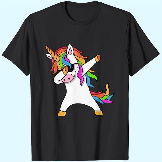 Discover Dabbing Unicorn Dab T Shirt