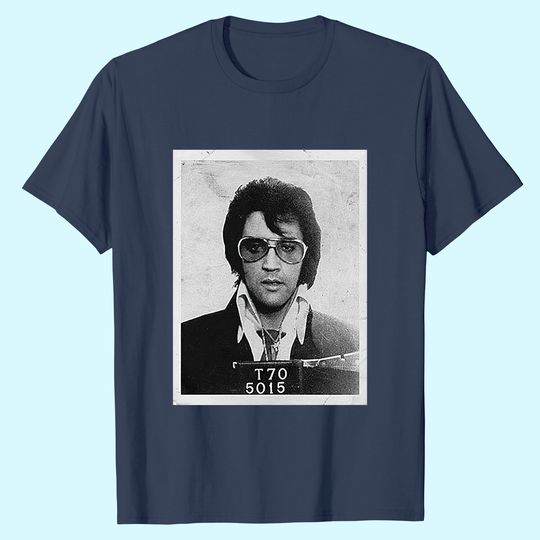 Discover Elvis Presley Mugshot Poster T Shirt
