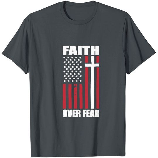 Discover Faith Over Fear Men's T Shirt