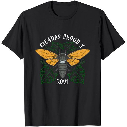 Discover Men's T Shirt Cicada Brood X 2021