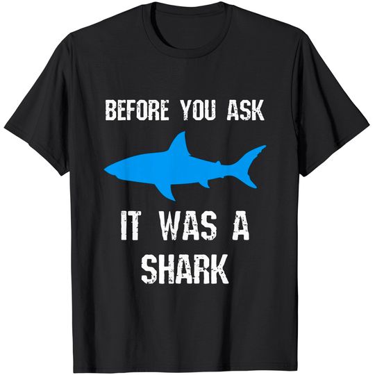 Discover Funny Amputee Amputation Surgery Shark Humor T-Shirt