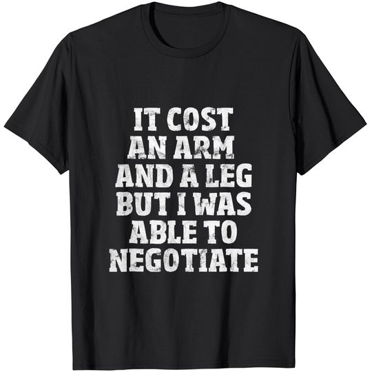 Discover Amputee T-Shirt: Able To Negotiate Funny Leg Amputee Shirt