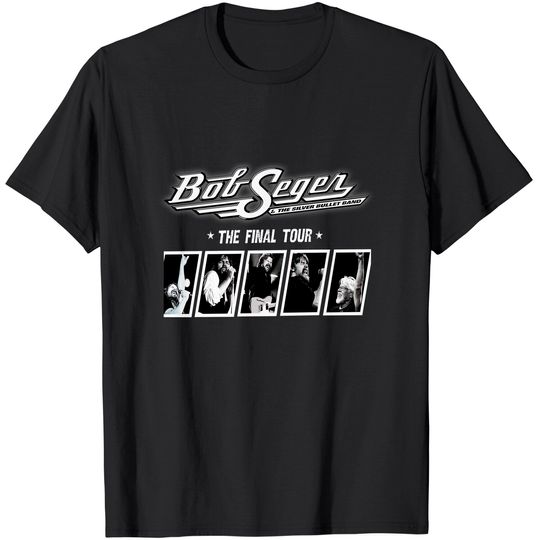 Discover Love Bob Art Seger Retro Rock And Roll Legends 1970s T-Shirt